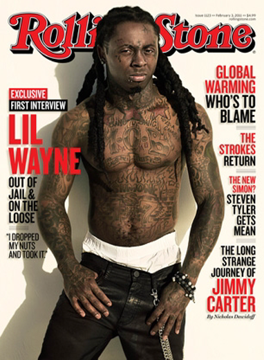 lil wayne rolling stone cover 2011. Lil Wayne Covers Rolling Stone (February 2011)